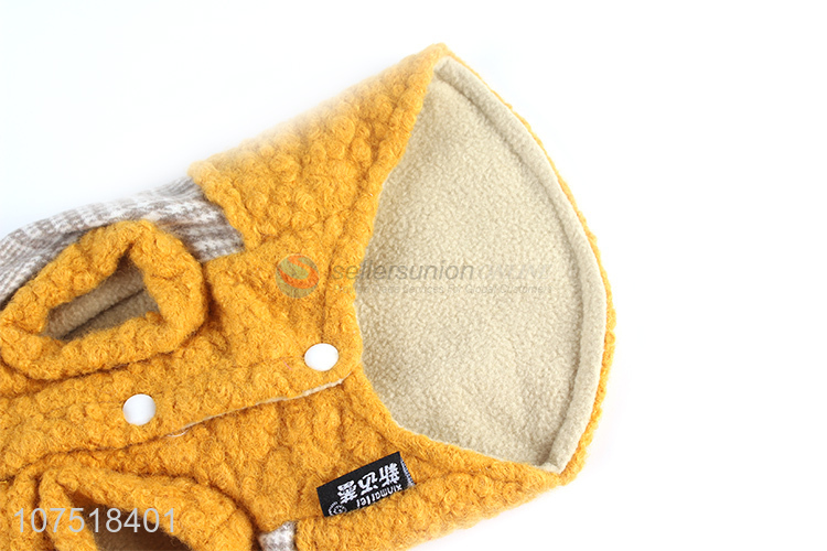 Bottom price pet clothing winter warm polar fleece dog jacket