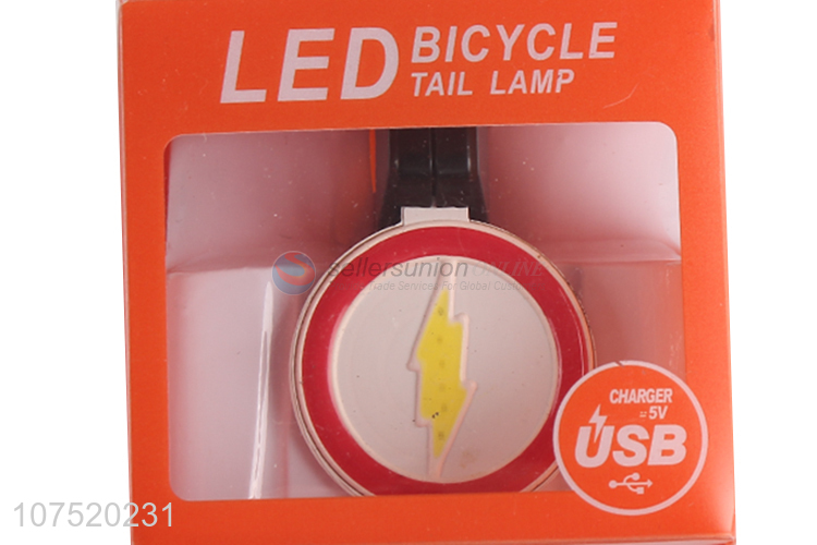 Hot selling lightning design led bicycle taillight bike tail lamp