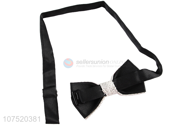 China manufacturer fashion children bow tie polyester bow tie