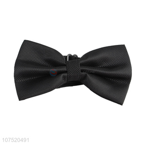 Good sale grid double-folded bow tie for men