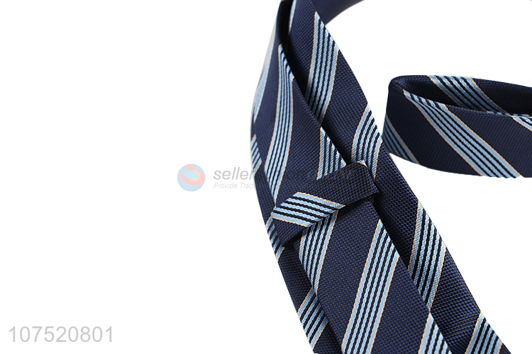 China manufacturer diagonal stripe pattern twill necktie for men