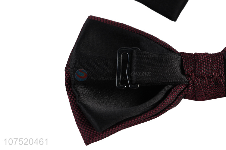 Bottom price popular men's bow tie with adjustable band