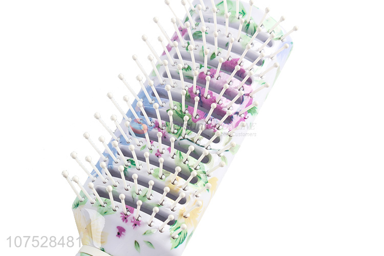 Best Quality Plastic Hair Brush Soft Touch Massage Hair Comb