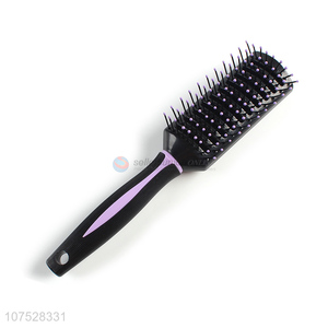 High Quality Plastic Hair Brush Soft Touch Hair Comb