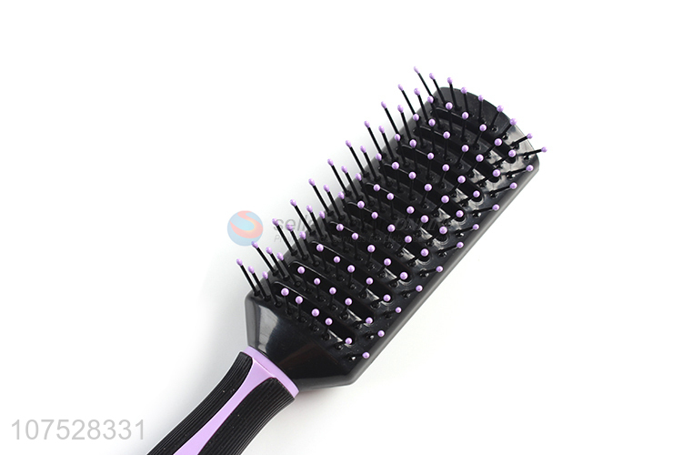 High Quality Plastic Hair Brush Soft Touch Hair Comb