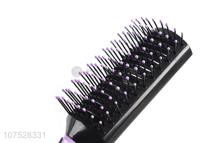 High Quality Plastic Hair Brush Soft Touch Hair Comb