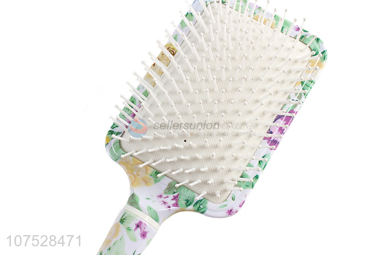 Factory Wholesale Plastic Massage Paddle Hair Brush