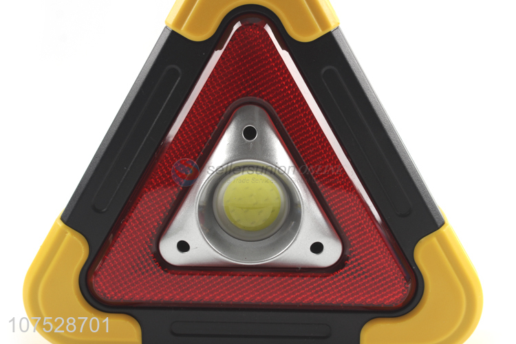 Top Selling Battery Powered Work Light Multi-Function Triangle Warning Light