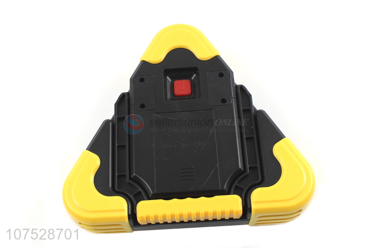 Top Selling Battery Powered Work Light Multi-Function Triangle Warning Light