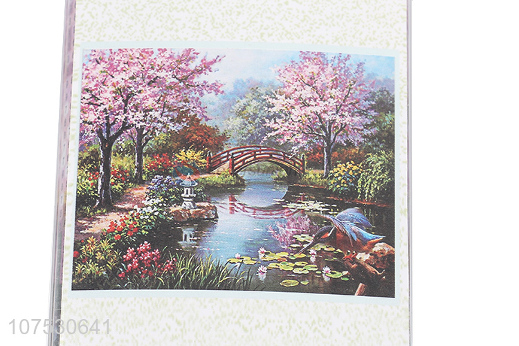 Good quality 5D diamond painting full drill scenery art crafts