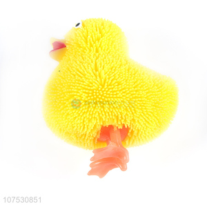 Good sale light up duck squeeze stress relief toy puffer ball