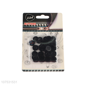 Good Price Shirt Button Black Buttons Set