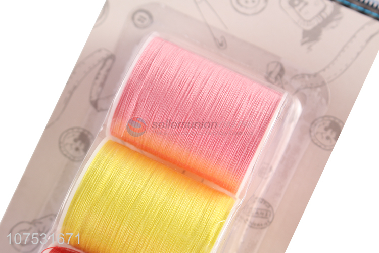 Best Selling 3 Pieces Colorful Sewing Thread Set