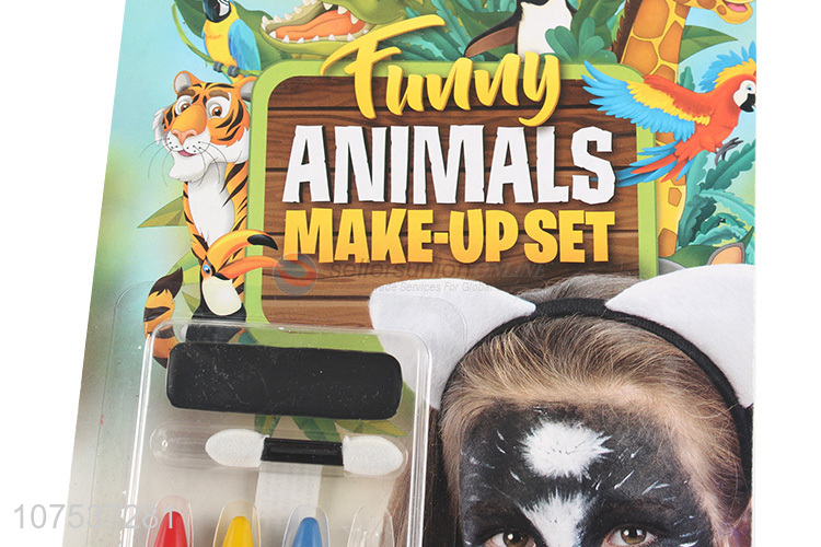 Competitive Price Animals Make Up Set 4 Colors Face Paint Crayon