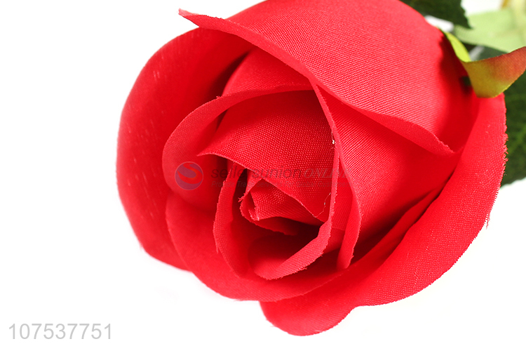 Hot Selling Home Decoration Artificial Flower Simulation Rose