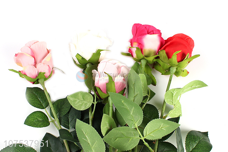 Best Price Plastic Bulgarian Rose Fashion Simulation Flower