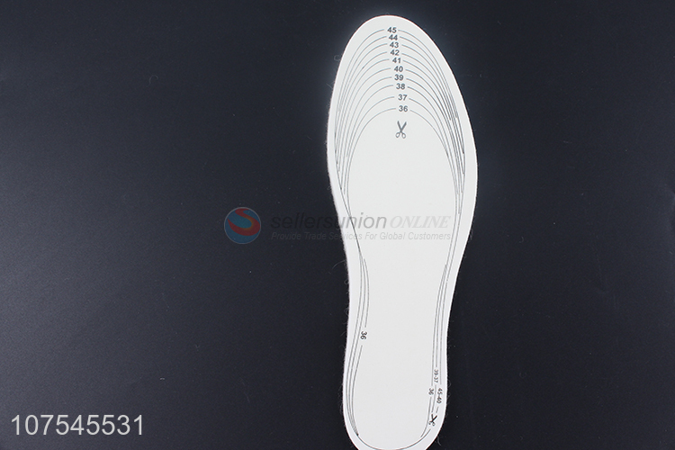 High Sales Warm Wool Latex Insoles For Shoe Super Soft With Size Cut Free