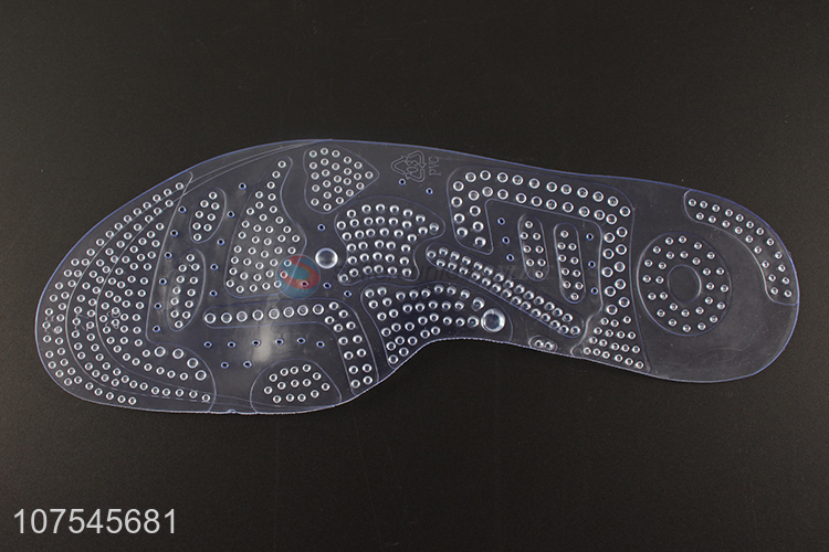 Wholesale Transparent Massage Insoles Soft Anti Grinding Comfortable Insoles