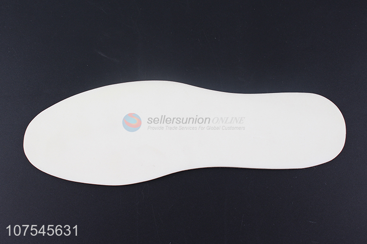 Wholesale White Latex White Non-Woven Insoles Comfortable  Eco-Friendly Shoe Insoles