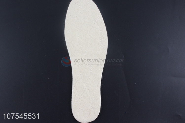 High Sales Warm Wool Latex Insoles For Shoe Super Soft With Size Cut Free