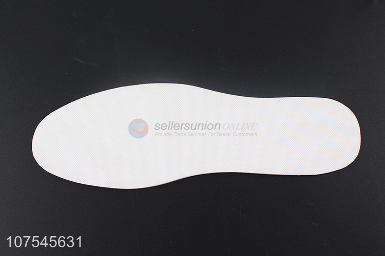 Wholesale White Latex White Non-Woven Insoles Comfortable  Eco-Friendly Shoe Insoles