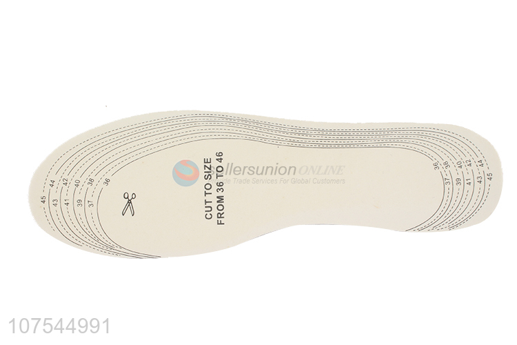 Factory Wholesale Foot Care Product Latex Water Corrugated Non-Woven Insoles