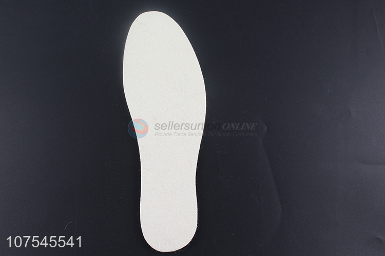 Good Factory Price Winter Warm Aluminum Foil White Wool Felt Insoles