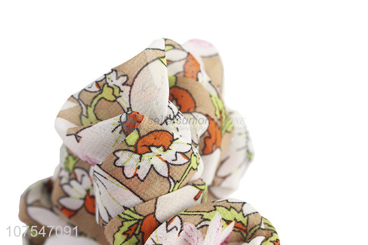 Factory Sell Fashion Headwear Hair Scrunchies Colorful Hair Ring