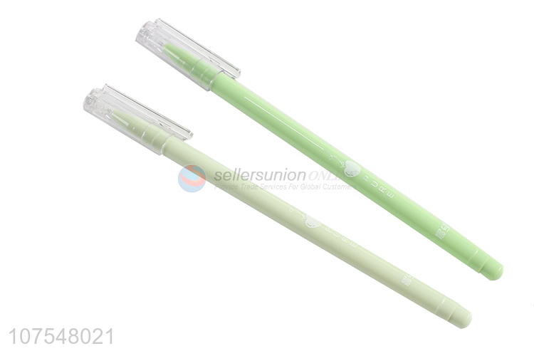 Private label apple scented plastic gel ink pen school supplies