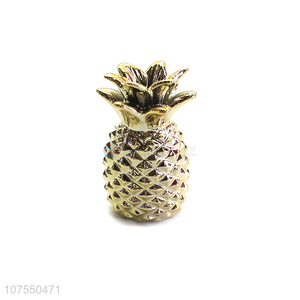 High Sales Home Decor Ceramic Ornaments Pineapple Shape Ornaments