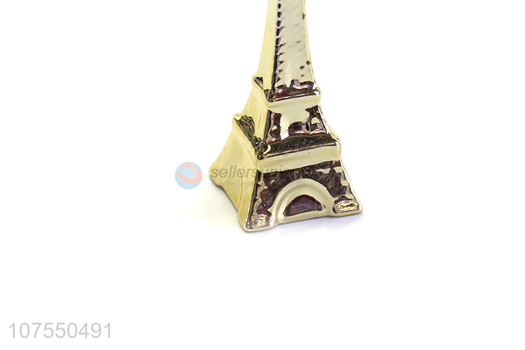 Lowest Price Eiffel Tower Shaped Table Decorative Ceramic Ornaments