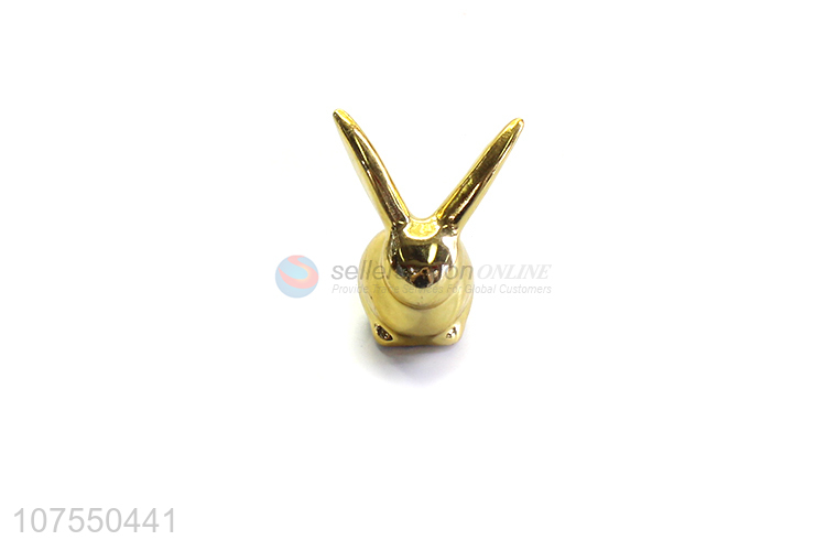 Wholesale Modern Simple Ceramic Rabbit Shape Home Decoration Accessories