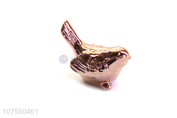 Premium Quality Small Bird Shape Ceramic Ornaments Fashion Ornaments Gifts