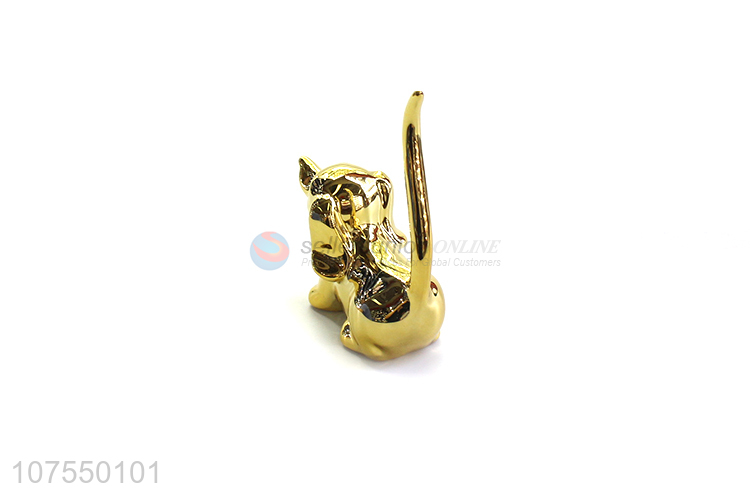 High Quality Home Decor Ceramic Dog Ornaments Porcelain Animal Figurine