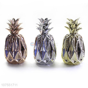 Good Price Pineapple Shape Ceramic Ornaments Exquisite Decoration