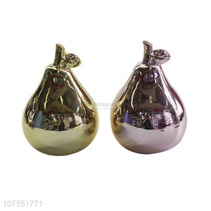 New Arrivals Pear Shape Ceramic Ornaments Home Decor Accessories