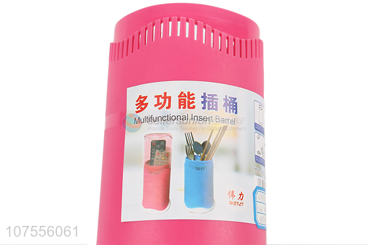 Good Factory Price Multi-Functio Insert Barrel Plastic Chopstick Holder