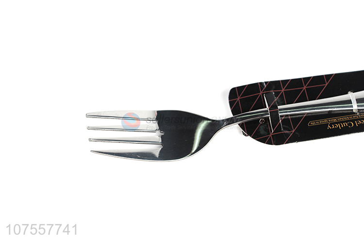 Factory price eco-friendly stainless steel serving fork