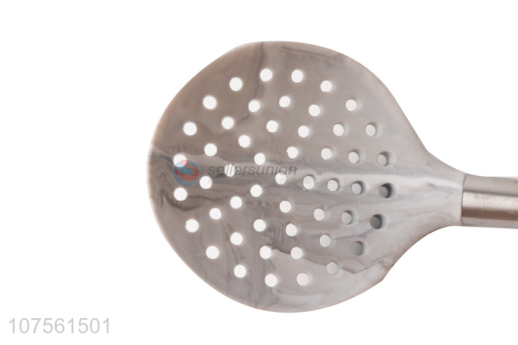 New Design Stainless Steel Handle Kitchen Colander Strainer Scoop