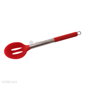 Good Sale Silicone Slotted Spoon Slotted Cooking Scoop