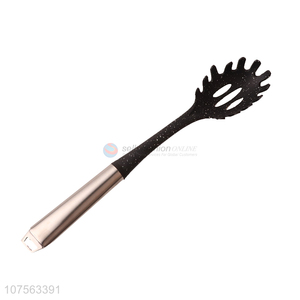 Factory Wholesale Stainless Steel Handle Nylon Spaghetti Spatula