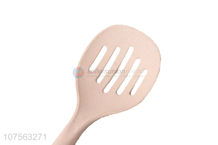 Premium Quality Stainless Steel Handle Straw Slotted Ladle For Kitchen