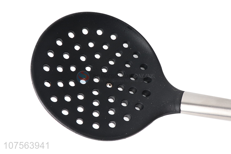 New products stainless steel handle silicone cooking skimmer cooking tools