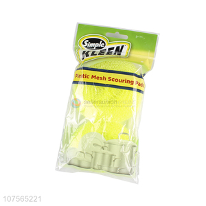 Bottom Price Cleaning Tools Plastic Mesh Scouring Pads