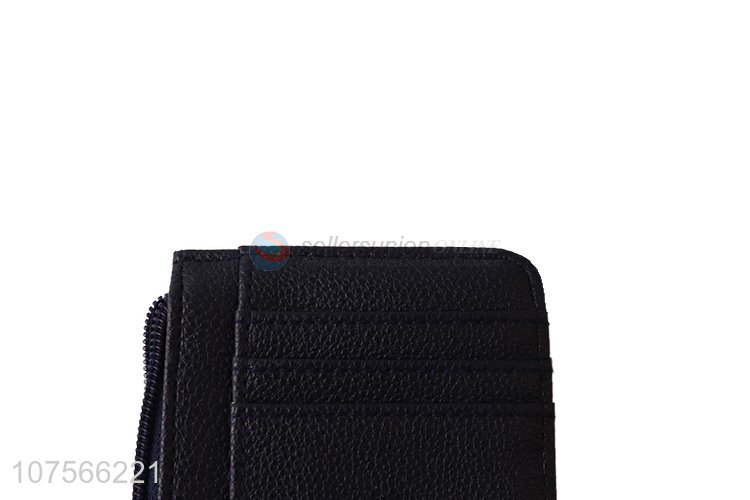 Fashion design pu leather card holder pu leather card case
