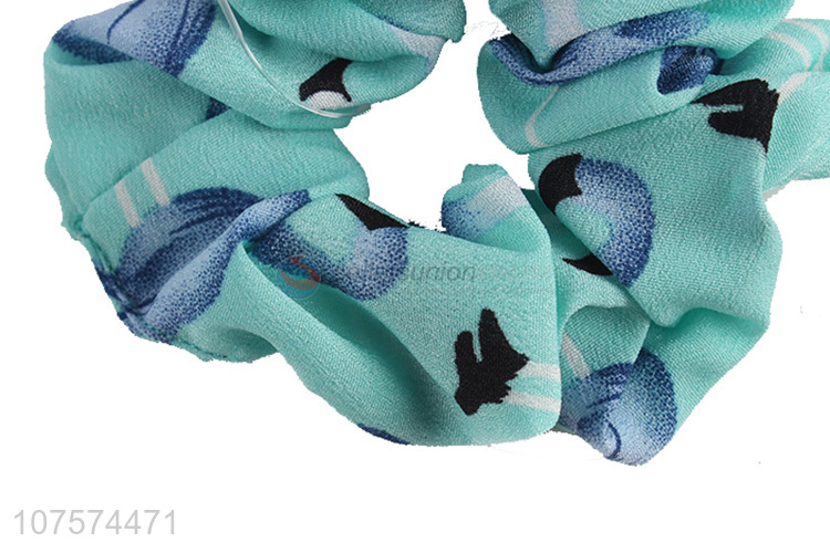 Hot products ladies hair accessories popular polyester hair scrunchies
