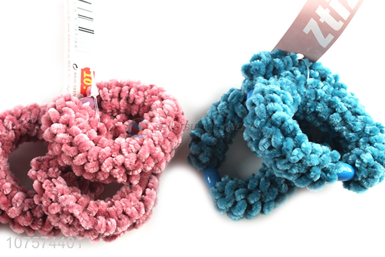 Hot sale women hair accessories elastic hair scrunchies hair bands