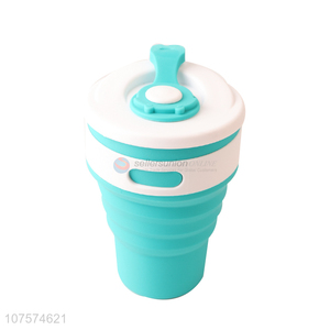 Delicate Design Foldable Silicone Cup Fashion Water Cup