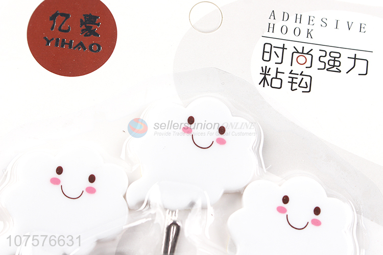 Cute Design Fashion Adhesive Hook Plastic Wall Hooks