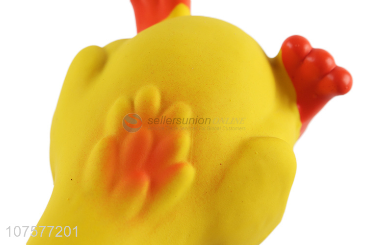 Good Sale Latex Squeaky Duck Pet Toy Soft Chew Toy